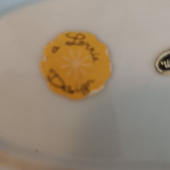 Vintage Josef Originals Lorrie Design Porcelain Spoon Rest - Picture 3 of 4